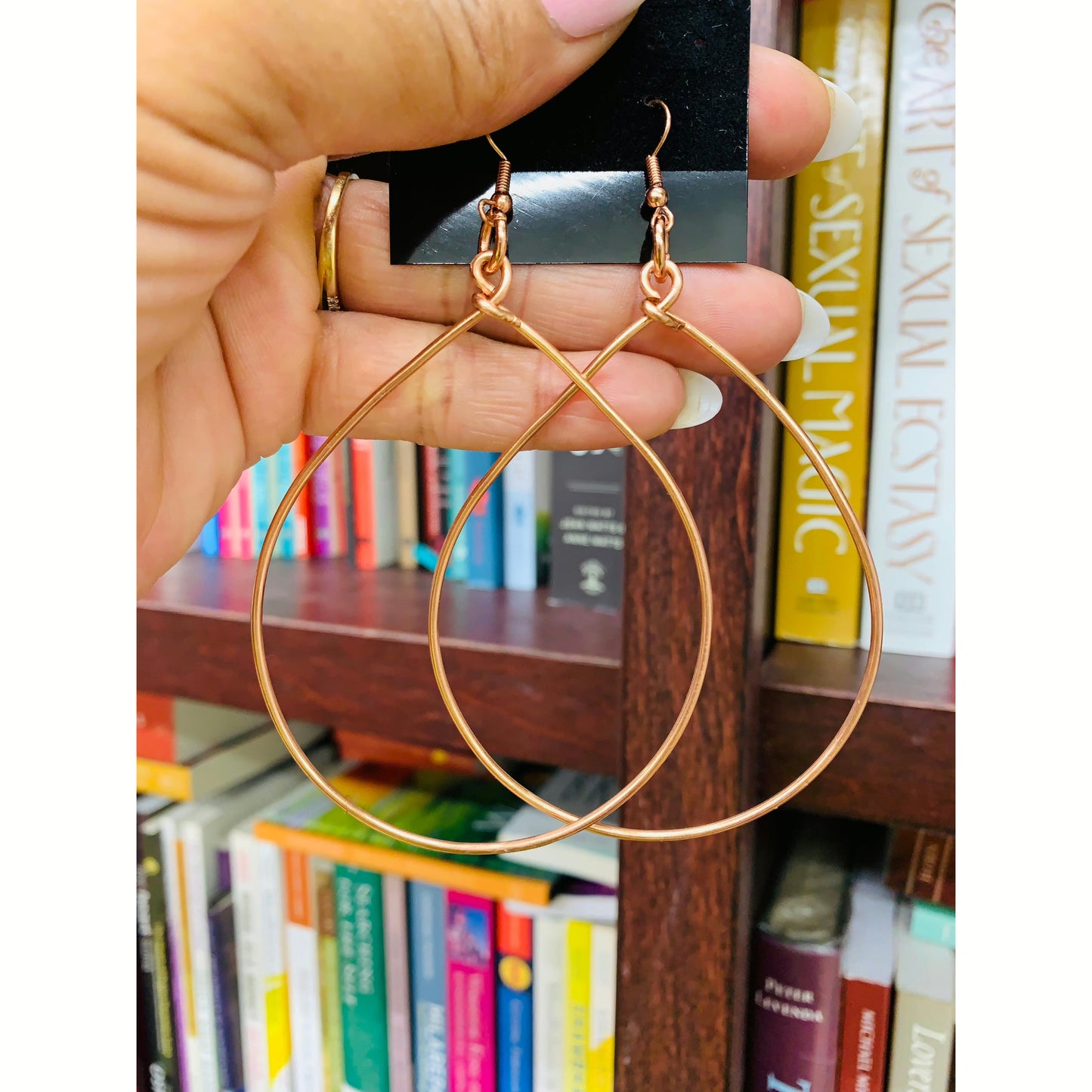Copper hoops