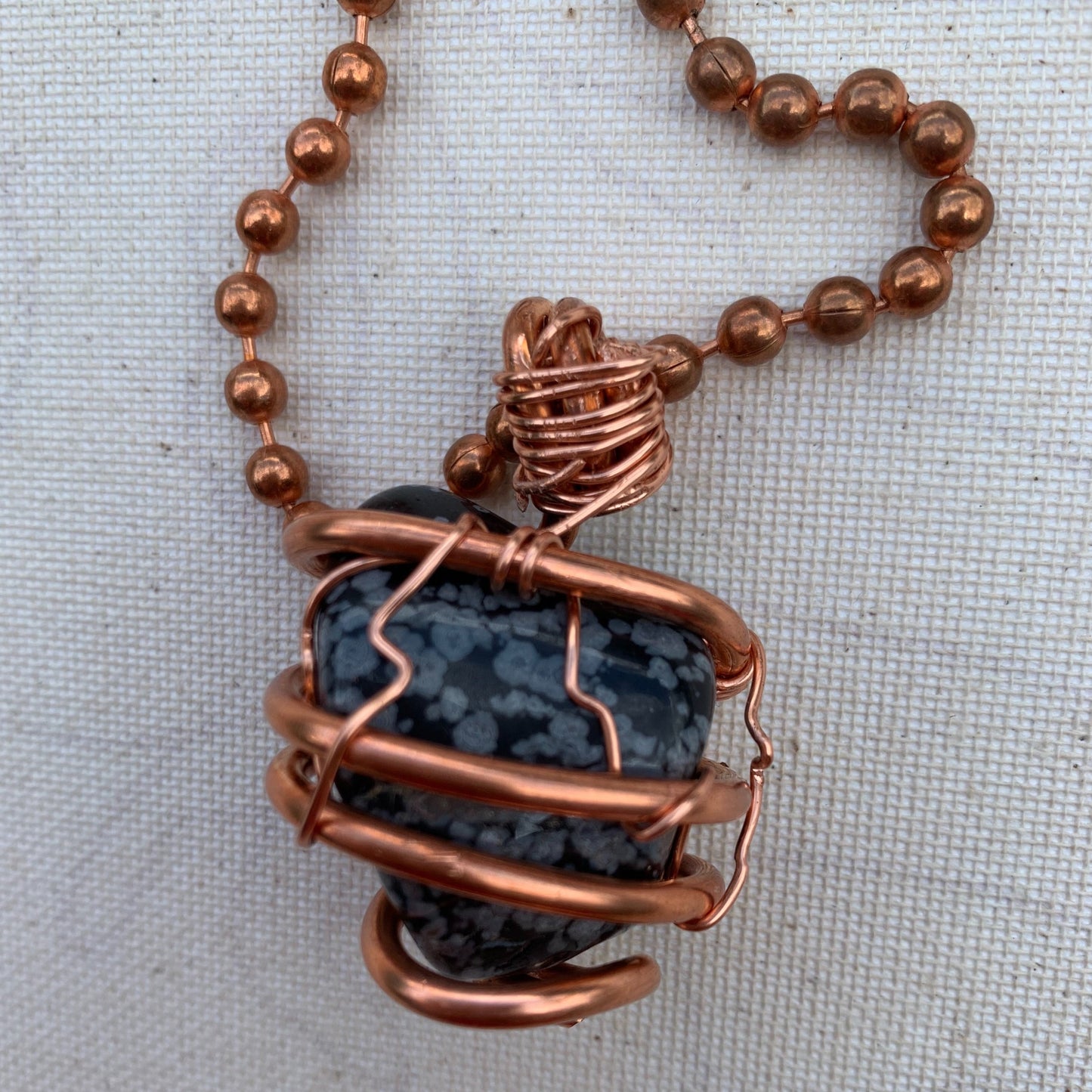 Snowflake Obsidian