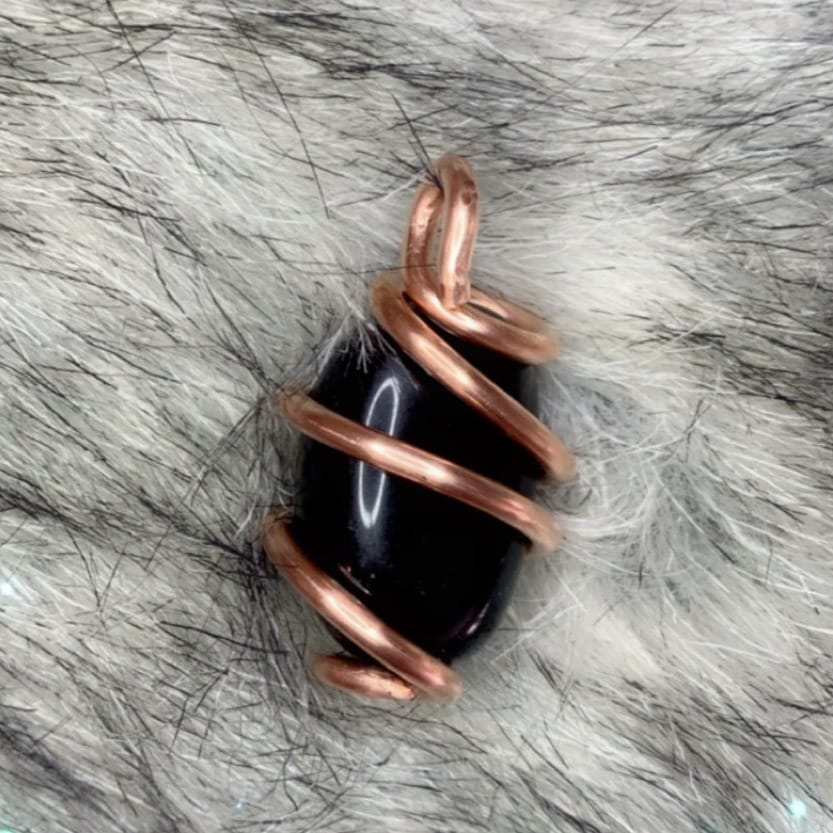 SohGent CA’Belle Pendant Black Obsidian Black Obsidian