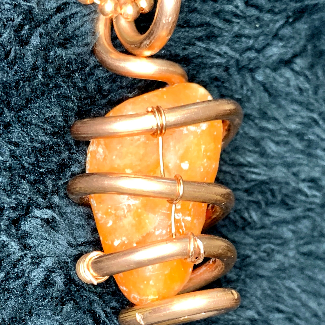 Orange Calcite