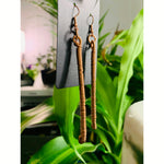 Load image into Gallery viewer, Copper Cane Earrings
