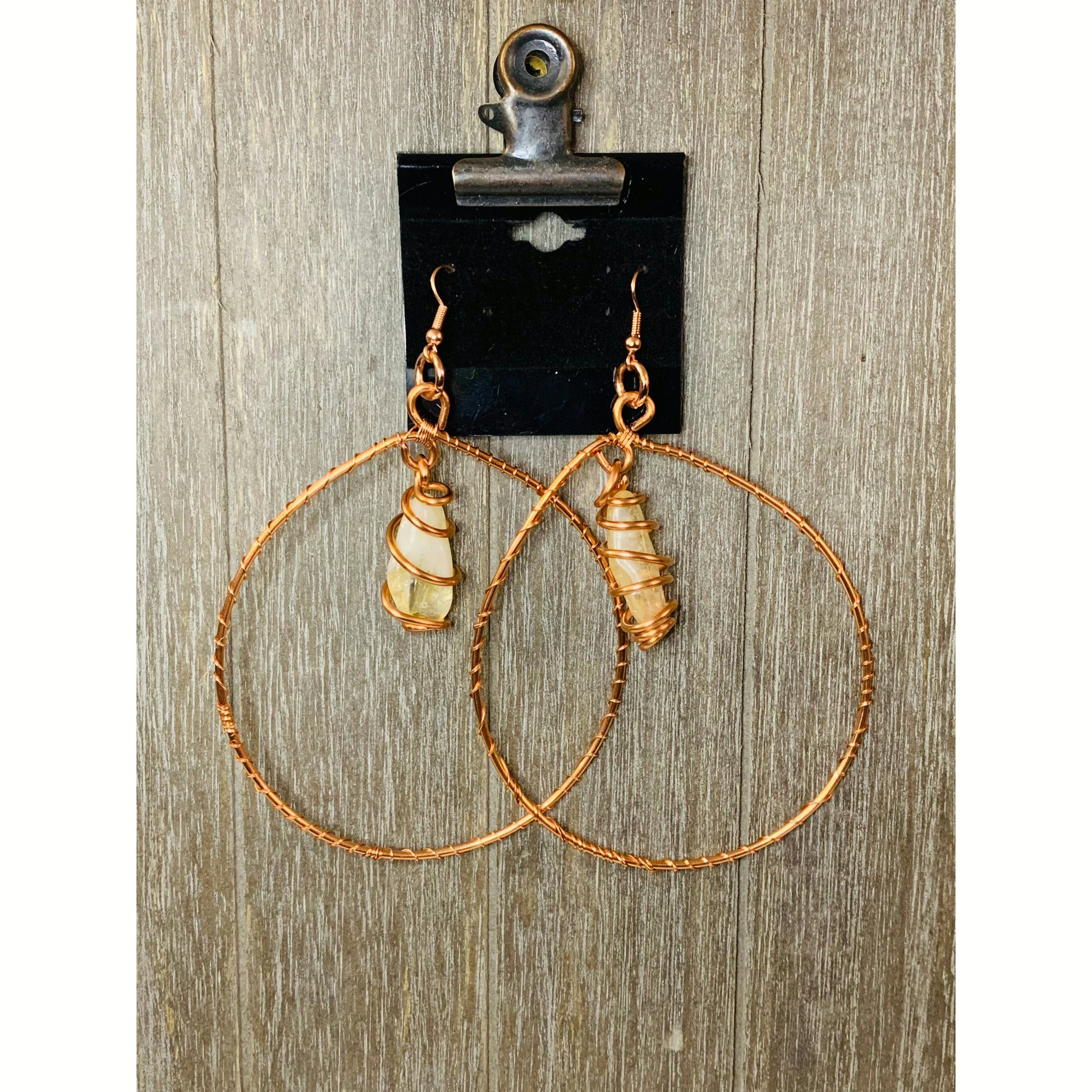 SohGent CA’Belle Crystal Hoops Crystal Hoops