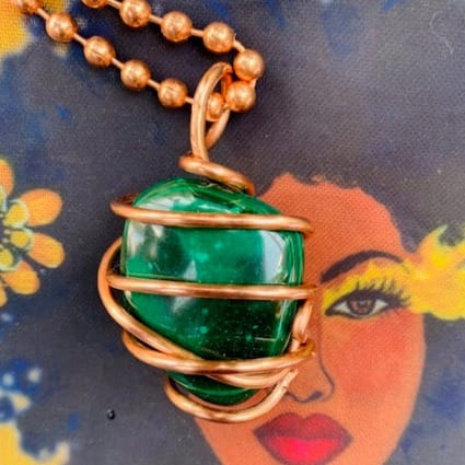 SohGent CA’Belle Pendant Malachite Malachite